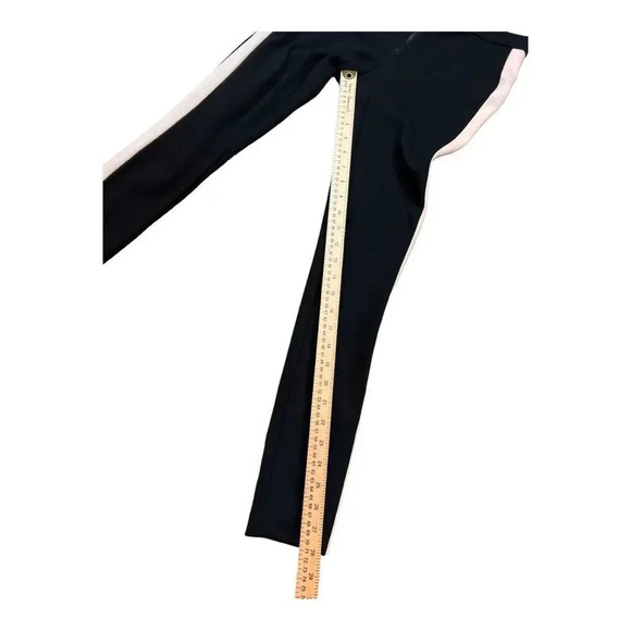 Alice + Olivia Daryl Riding Pant in Black & Natural - Picture 6 of 15